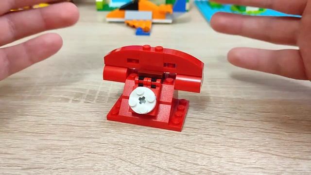 Обзор самоделки из ЛЕГО - Дисковый телефон смотреть онлайн