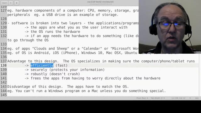 CSC 110 - Test 2 review смотреть онлайн
