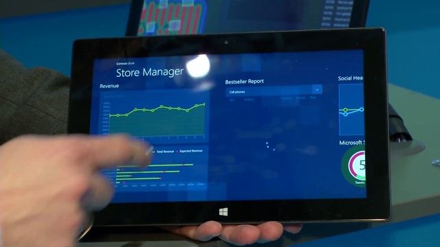 CeBIT 2014 - Die Live-Szenarien auf dem Microsoft Messestand - Retail der Zukunft смотреть онлайн