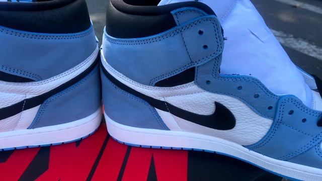 Air Jordan 1 High UNC UNBOXING смотреть онлайн