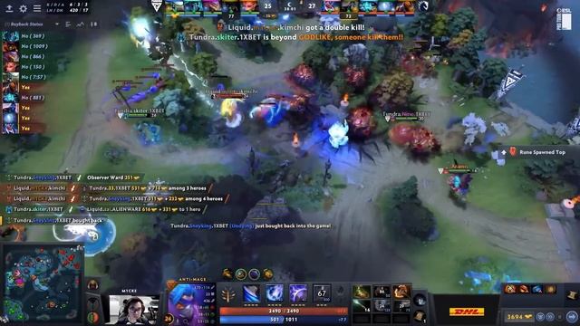 LIQUID vs TUNDRA - INCREDIBLE - DREAMLEAGUE S19 DOTA 2 смотреть онлайн
