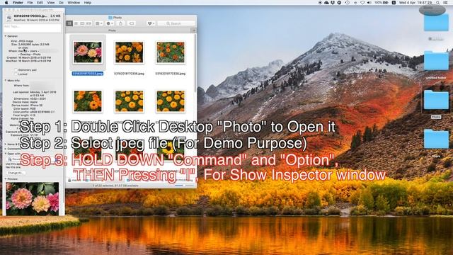 macOS Show & Hide Inspector Windows Keyboard Shortcuts Demo смотреть онлайн