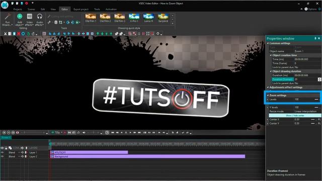 How to Zoom Object - In VSDC free Video editor. #VSDC #TUTORIAL #VIDEO смотреть онлайн