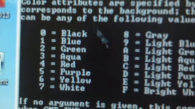 How to change in windows xp CMD color смотреть онлайн