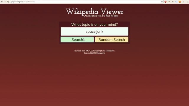 Wikipedia Viewer: An ideation tool смотреть онлайн