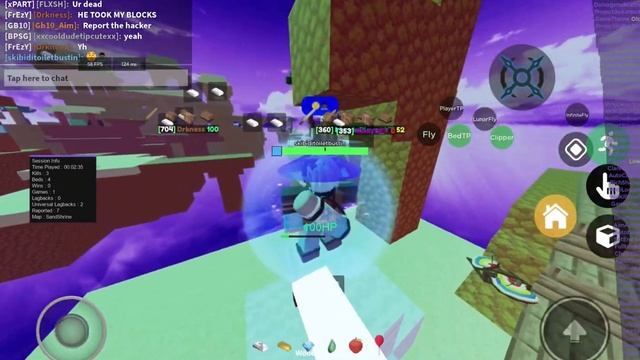Roblox bedwars hacks iOS смотреть онлайн