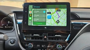 Навигация для Toyota Camry 70 75 из Китая, активация Carplay, Android auto, Яндекс Навигатор тюнинг