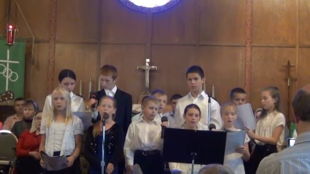 Песня - О, Аллилуйя Аминь, Живет Отец не Небе смотреть онлайн