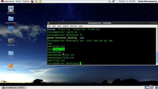 05. Compress and Decompress Files and Folders - RedHat 6.0 Sinhala Tutorials by Coding Style смотреть онлайн