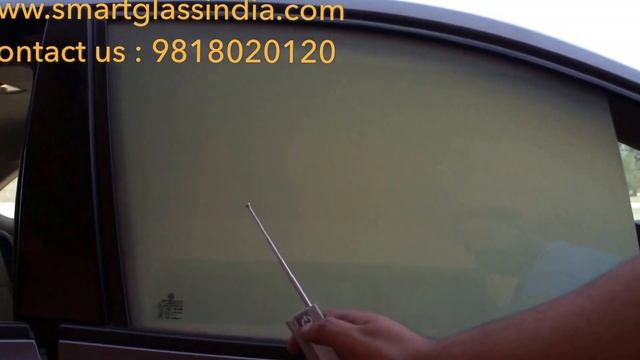 Switchable film, smart film on car, electronic window film смотреть онлайн