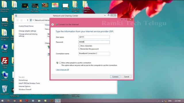 How to setup broadband connection in win 7 || 8 || 8.1 || 10 смотреть онлайн