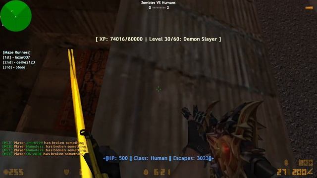 Cs 1.6 - Zombie Escape - ze_5tazona_lg смотреть онлайн
