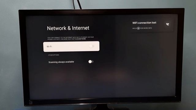 Google TV : How to Turn ON or OFF WiFi Internet смотреть онлайн