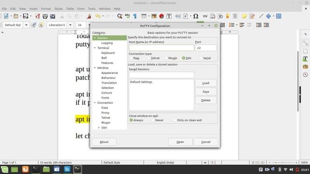 How to Install SSH sever and Putty client in linux terminal | Tech Sudo смотреть онлайн