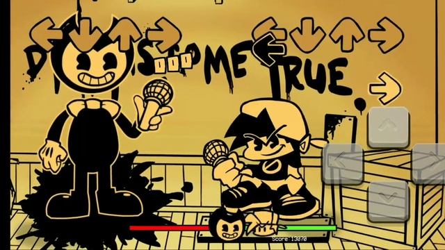 FNF mods V.S Ink demon and android(Ссылка на мод в описании) смотреть онлайн