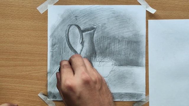 КАК нарисовать НАТЮРМОРТ. Простой урок для начинающих смотреть онлайн