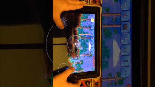 Прохождение Terraria на iOS (начало) #1 смотреть онлайн