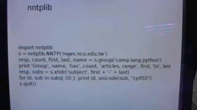 自由軟體鑄造場_20090516_Python network programming -高階_焉德葳(kevinwatt)_02 смотреть онлайн