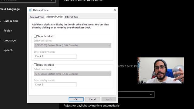 Multiple Time Zone Clocks on Windows 10 Taskbar! смотреть онлайн