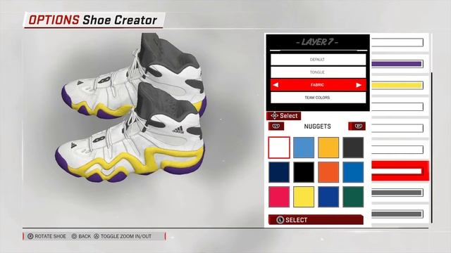 Jeremy Lin Lakers Adidas Crazy 8 for NBA 2K18 смотреть онлайн