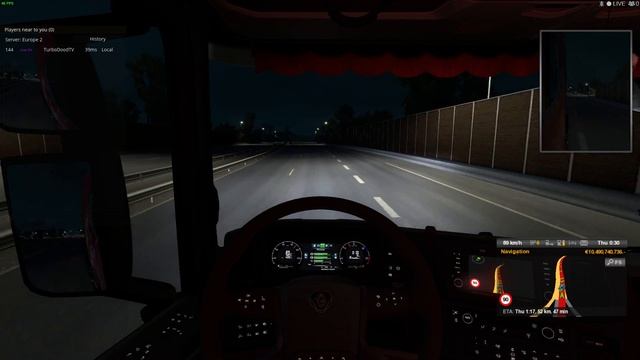 Eurotruck Simulator 2 Multiplayer  LiveStream