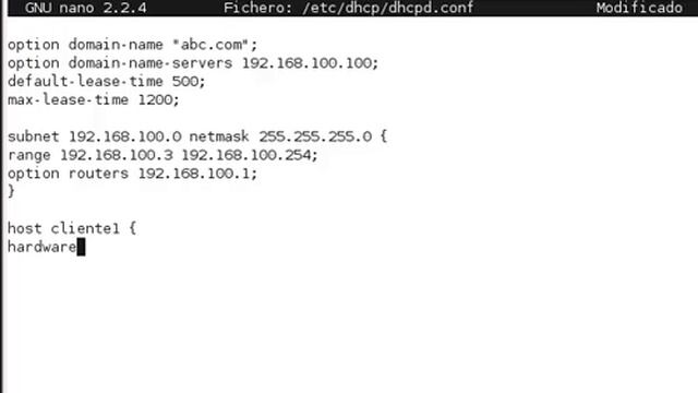 DHCP en Debian смотреть онлайн