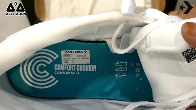 Converse CTAS ULTRA Mid FullWhite(Review) смотреть онлайн