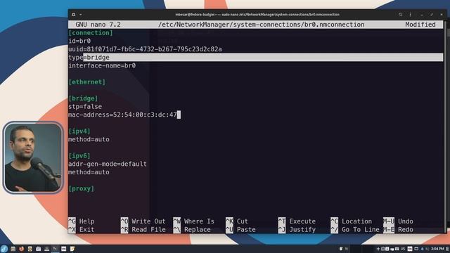 Virt Manager | إنشاء وضبط Bridge Connection بنفس MAC الشريحة الحقيقية смотреть онлайн