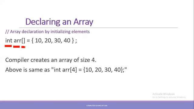 Arrays in c++ смотреть онлайн