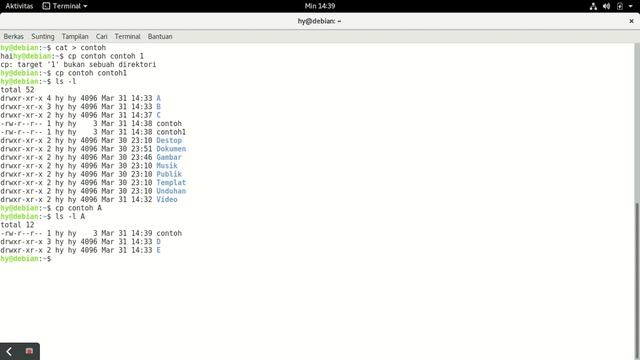 Struktur File dan Directory pada LINUX | DEBIAN смотреть онлайн