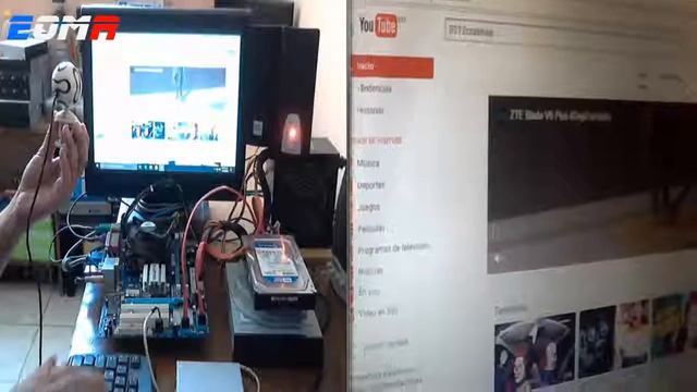 Revisión de la Tarjeta Madre Gigabyte GA-G41M-ES2L Socket 775 Ddr2 antes de ser enviada al cliente смотреть онлайн