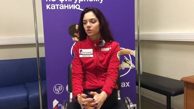 Евгения Медведева. ГП "Кубок Ростелекома". 2019 смотреть онлайн