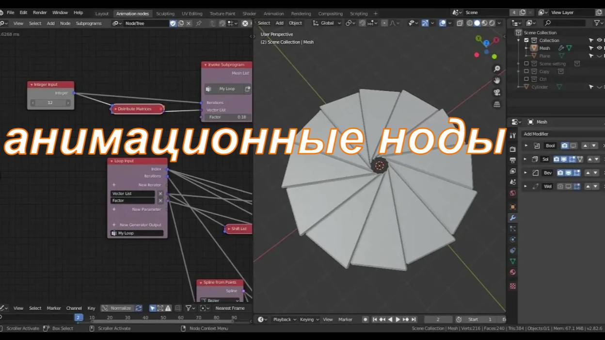 анимационные ноды №1 смотреть онлайн