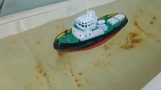 Ходовые испытания Портового буксира