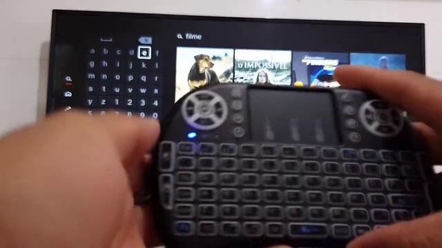 MINI TECLADO KEYBOARD SMART | COMO USAR MINI TECLADO KEYBOARD NA SMART TV смотреть онлайн
