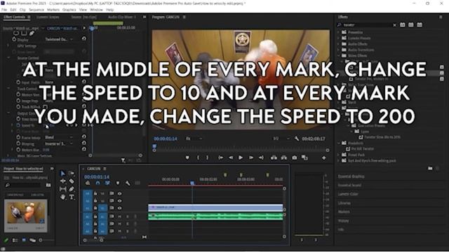 Velocity Edit Tutorial (Premiere Pro) смотреть онлайн