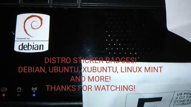 DISTRO STICKER BADGES! DEBIAN, UBUNTU & MORE! смотреть онлайн