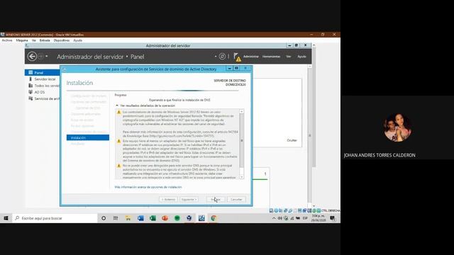 ACTIVE DIRECTORY windows server Instalación смотреть онлайн