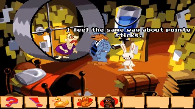 Sam & Max Hit the Road PC Playthrough - I Miss The 90´s смотреть онлайн