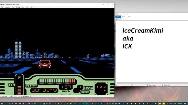 Formula 1: Built To win. Mini Cooper: - Big Apple Night | Free Mode. NES (emulated) смотреть онлайн