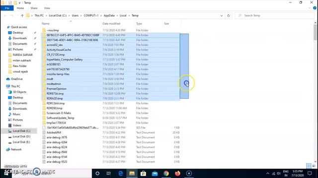 How to delete temporary files in windows 10 # Windows 10 se temporary files ko kaise delete kare смотреть онлайн