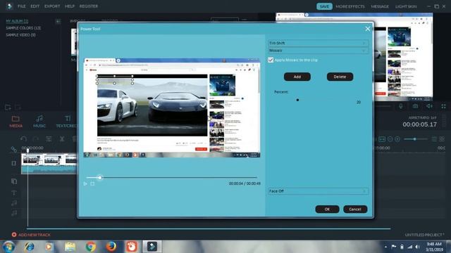 HOW TO USE BLUR Effect _in Filmora _ [ IN URDU ]VERY EASY ] смотреть онлайн