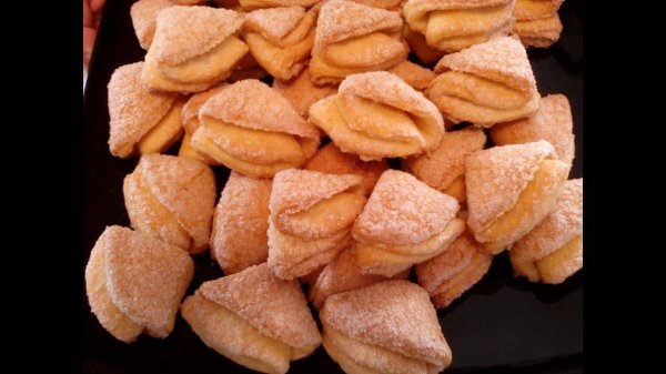 Творожное печенье "ГУСИНЫЕ ЛАПКИ"! Вкуснейшее печенье "ПОЦЕЛУЙЧИКИ"!