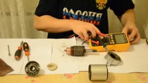 Ремонт стартера KAYO T2