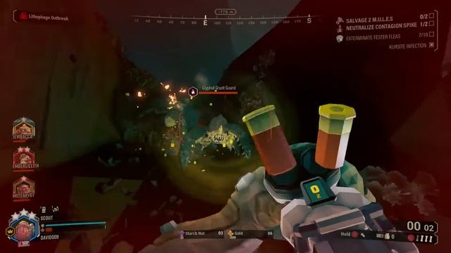 Deep Rock Galactic Haz 5 Salvage Mules: PickAxe + Helmet + Sole Survivor смотреть онлайн