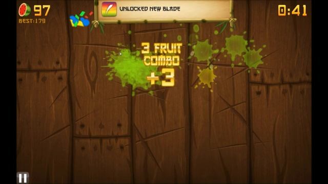 Fruit Ninja HD Gameplay on Single Core Cpu смотреть онлайн