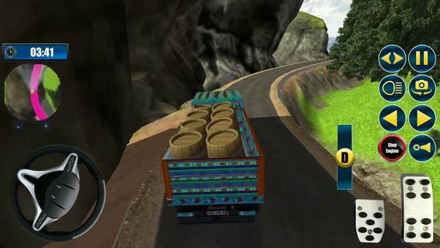 Cargo Truck Simulator Offroad Truck Driving Games 2021 | Truck Game Drive – Android Gameplay смотреть онлайн