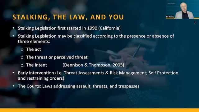 Forensic Psychology: Etiology and Psycho-Behavioral Analysis of Stranger and Domestic Stalking смотреть онлайн