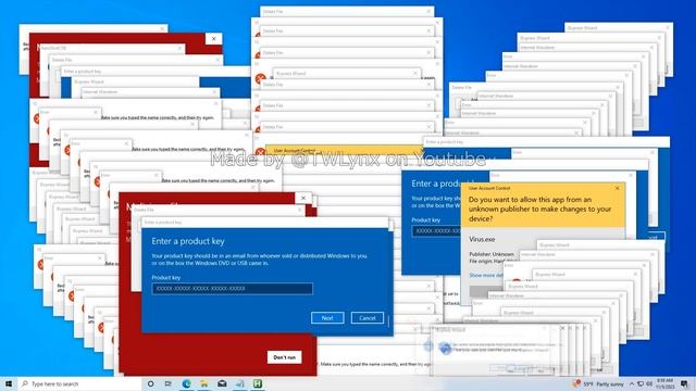 Windows 10 Crazy Error смотреть онлайн