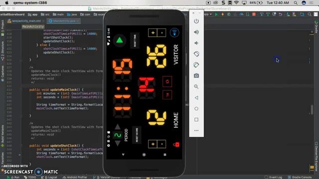 Basketball Scoreboard App for Android смотреть онлайн